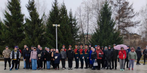 Митинг на Монументе Славы