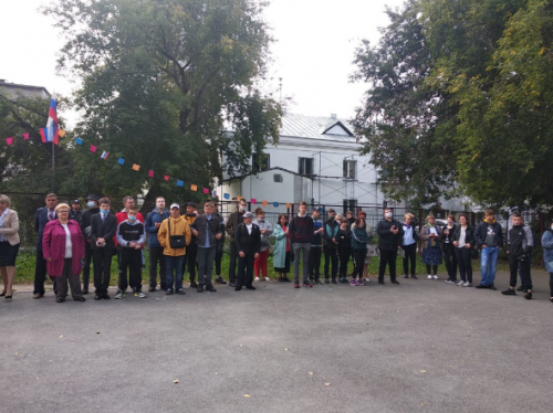 День знаний в ГБПОУ НСО «Новосибирский центр профессионального обучения №1» - 2021