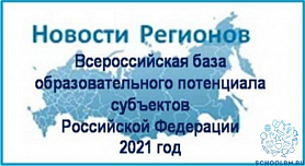 Формирование «Всероссийской базы образовательного потенциала субъектов Российской Федерации»