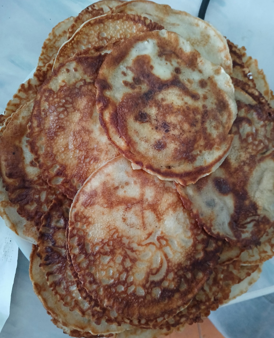 Блинчики в холодную погоду